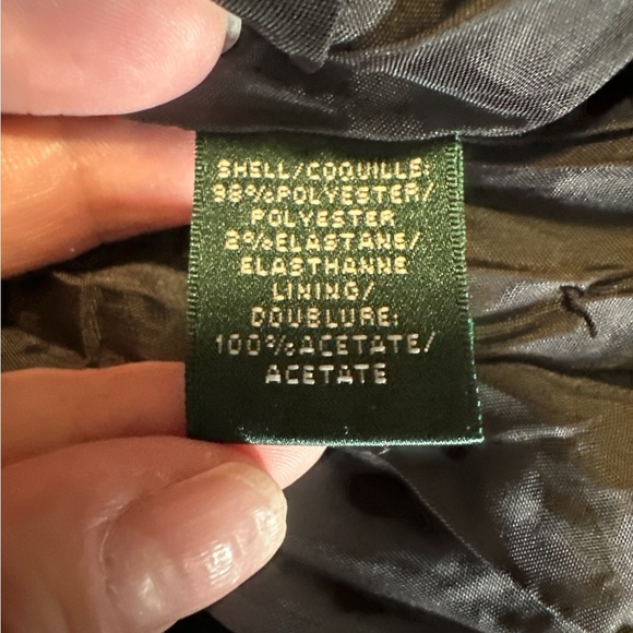 Ralph Lauren Fuchsia and Black Midi Dress - Picture 4 of 8